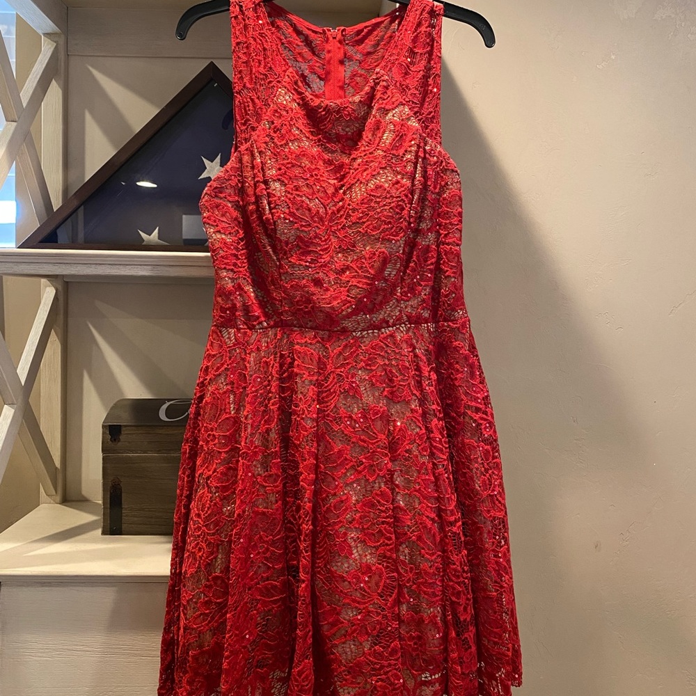 Lace Sequin Dress